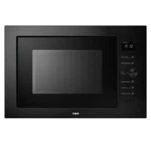 Mika Built In Microwave 34L Touch Control Black