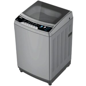 Mika Washing Machine 10Kg Fully Automatic Top Load, Dark Silver