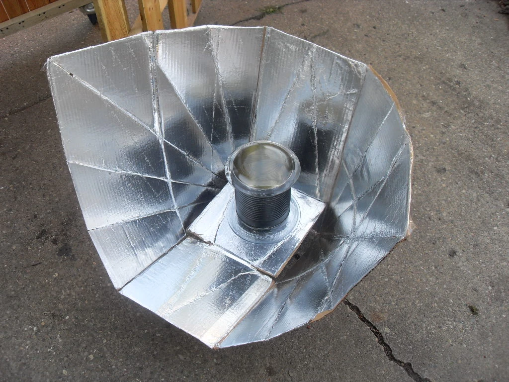 Panel solar cooker