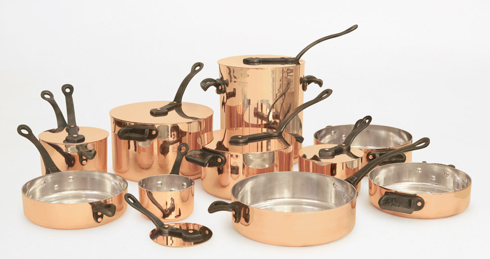 Copper cookware