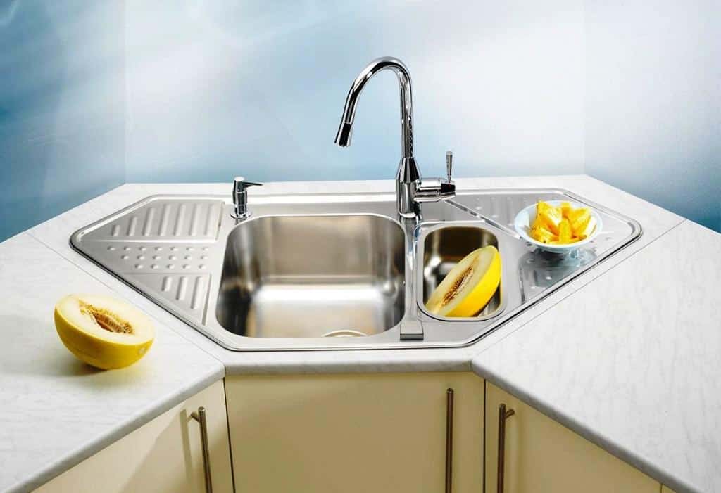 Corner Kitchen Sinks