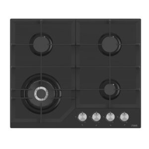 Mika Built-In Gas Hob 60cm 4 Gas with WOK Glass