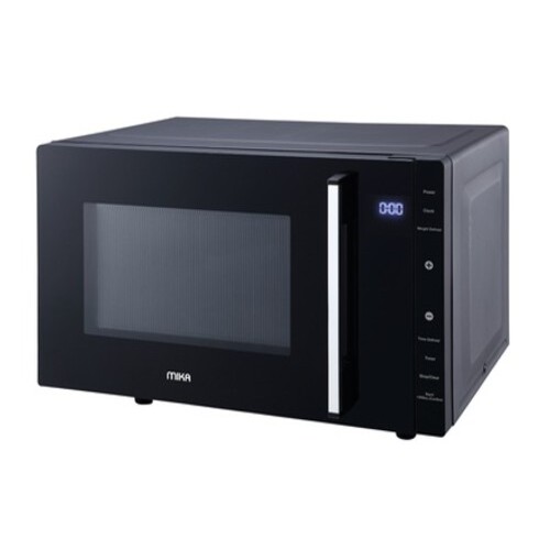 Mika Microwave Oven,23L Digital Solo Black