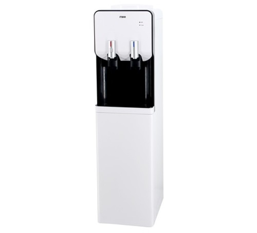 Mika Water Dispenser Standing Hot & Normal with Cabinet White & Black