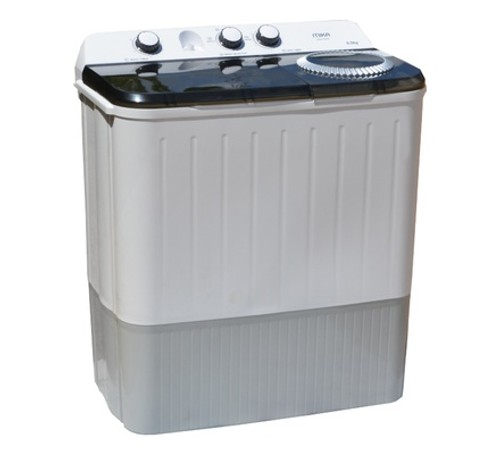 Mika Washing Machine 9kg Semi Automatic Twin Tub White & Grey