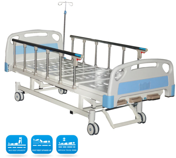 3 Function Manual Hospital Bed MK-31K