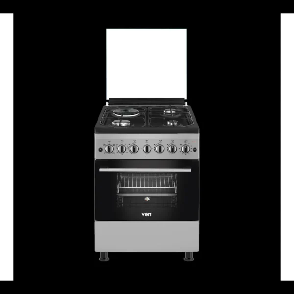 Von Cooker 3 Gas + 1 Electric - VCF553141NFS, Silver